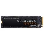 SSD WD_BLACK 2TB SN770 M.2 PCIe Gen4 NVMe 5150 MB/s