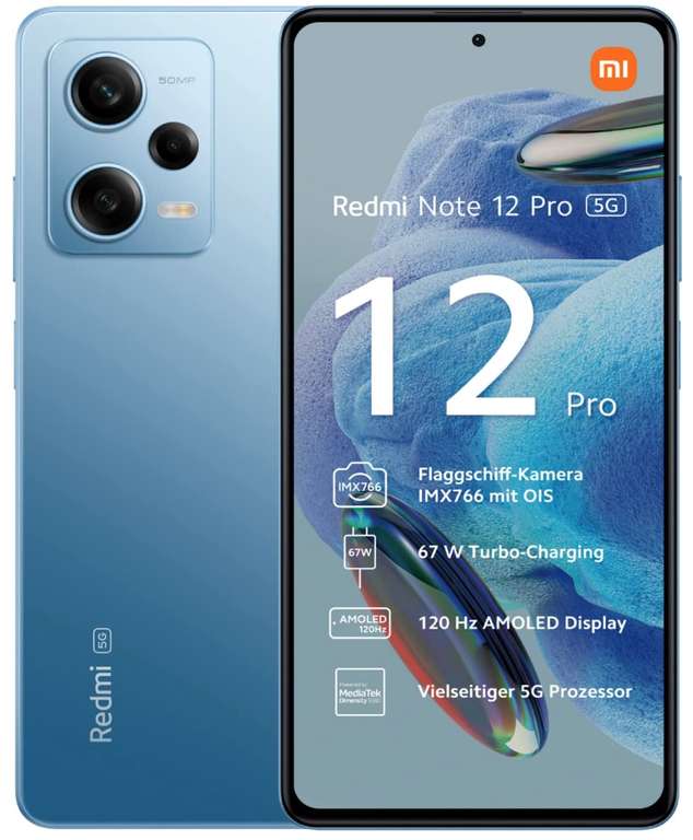 Global Version Xiaomi Redmi Note 12 Pro 5G [8GB + 256GB] - MediaTek Dimensity 1080 // Pantalla 120Hz AMOLED // 67W 5000 mAh