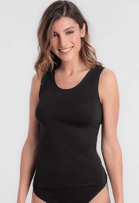 Playtex Camiseta térmica de mujer sin mangas ultra fina termaltech
