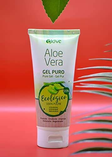 Ejove Gel Puro Ecológico 100% de Aloe Vera, Tubo 100 ml