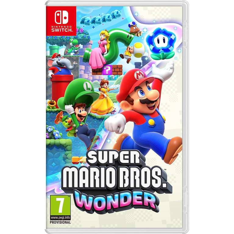 Super Mario Bros Wonder - Nintendo Switch [32,21€ NUEVO USUARIO]