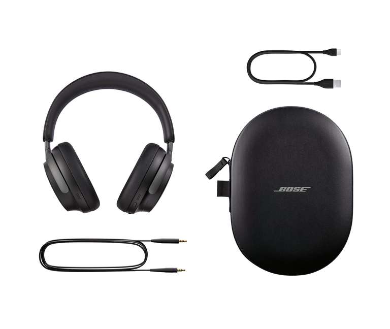 Auriculares de diadema Bose QuietComfort Ultra Headphones, ANC y Bluetooth,  negro · Bose · El Corte Inglés