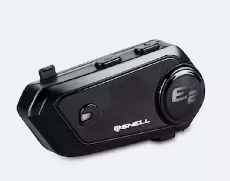 Intercom Snell E-2-Intercomunicador de 4 pilotos a 1000 m de distancia.Bluetooth 5.0(recogida en Punto Pack gratis)