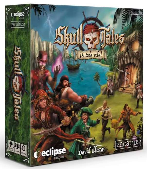 Skull Tales: ¡A toda vela! - Juego de Mesa [51,62€ aplicando cupones. VER descripción]
