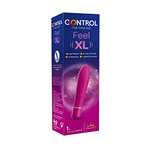 Control Feel XL - Vibrador vaginal - 5 vibraciones diferentes - Libre de ftalatos y metales pesados - Fácil de limpiar
