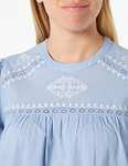 Springfield Blusa Bordados Y Lace Camisa para Mujer [Tallas de la 34 a la 44]