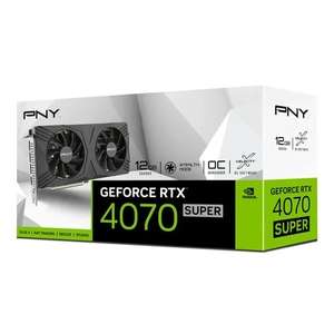 Tarjeta Gráfica PNY GeForce RTX 4070 SUPER OC DF 12GB GDDR6X DLSS3