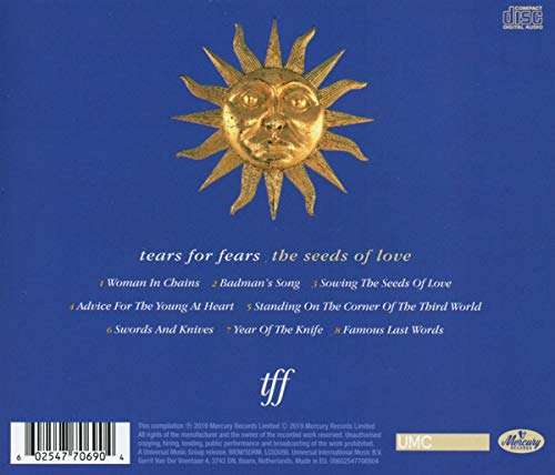 The Seeds Of Love Tears For Fears CD