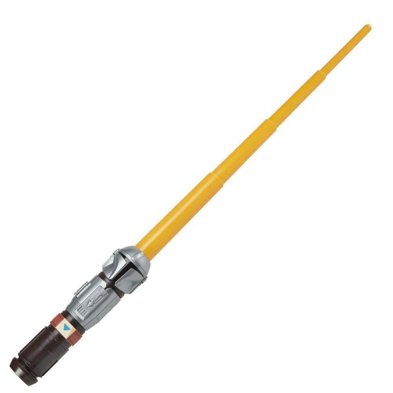 STAR WARS Lightsaber Squad The Mandalorian Sable de luz naranja extensible