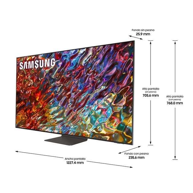 TV Neo QLED 138 cm (55") Samsung QE55QN91B Quantum Matrix Technology 4K Inteligencia Artificial Smart TV