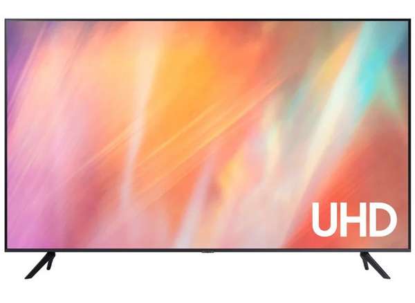 TV Samsung 75" Crystal UHD 4K (AU7105KXXC) HDR,Q-Symphony , Wi-Fi Direct, Alexa