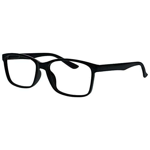 The Reading Glasses Company Gafas De Lectura Negro Y Marrón Carey Lectores Valor Pack 2 Grande Hombres Rr83-12 +3,50 2 Unidades 58 g