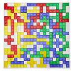 Juego de Mesa Blokus - Fácil de Aprender - 21 Piezas de Color por Jugador - Entretenido - Estrategia y Desafíos - Para Toda la Familia