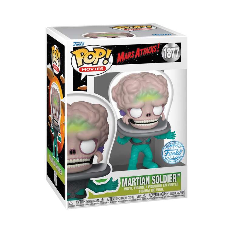 Funko Pop! Movies: Mars Attacks - Alien Soldier