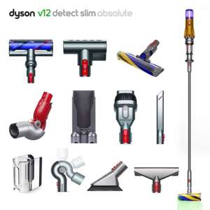 Aspiradora sin cable V12 Detect slim Absolute + Kit de limpieza del hogar