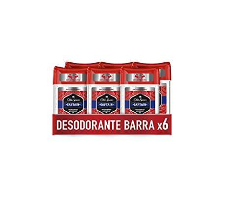 Old Spice Captain Gel Antitranspirante Y Desodorante 70 ml x6, sin compra recurrente 17.59€