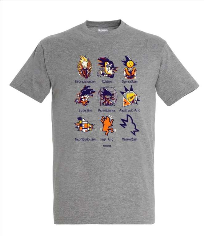 3x2 en camisetas + Selección de camisetas por 9,95€ / Hombre, mujer y niños / Dragon Ball, Star Wars, Nintendo, anime, series...