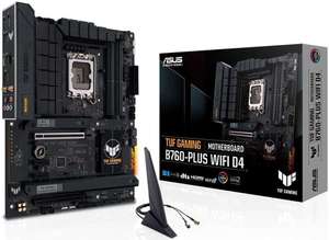 Asus TUF Gaming B760-Plus WIFI D4 - Placa base ATX, socket 1700 (121€ con Cashback)