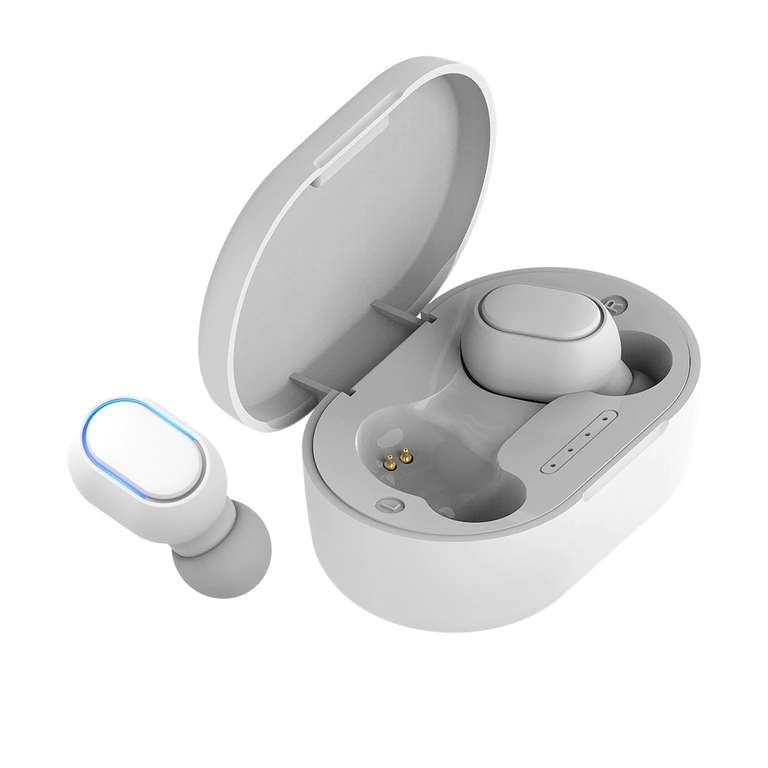 Auriculares de botón Inves T14 Blanco True Wireless