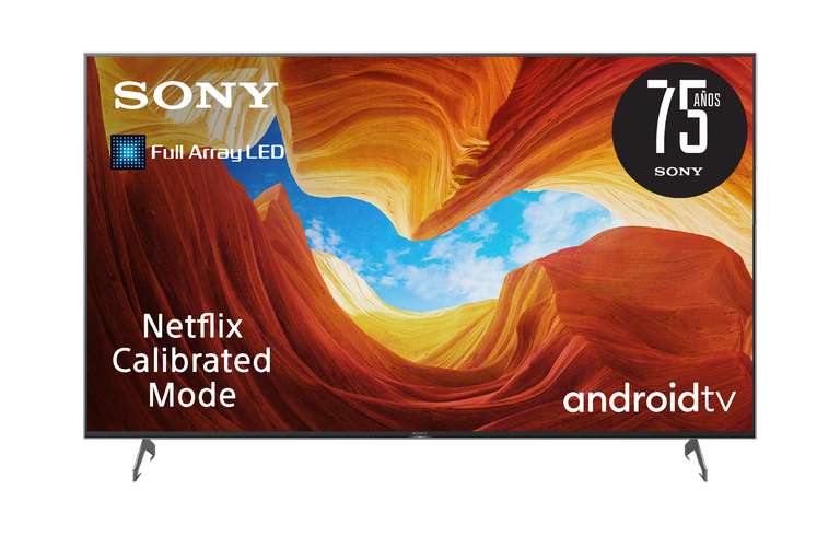 TV LED 85" - Sony KE85XH90, UHD 4K, HDR, Dolby Atmos, Full Array, Smart TV (Android TV), Asistente de Google