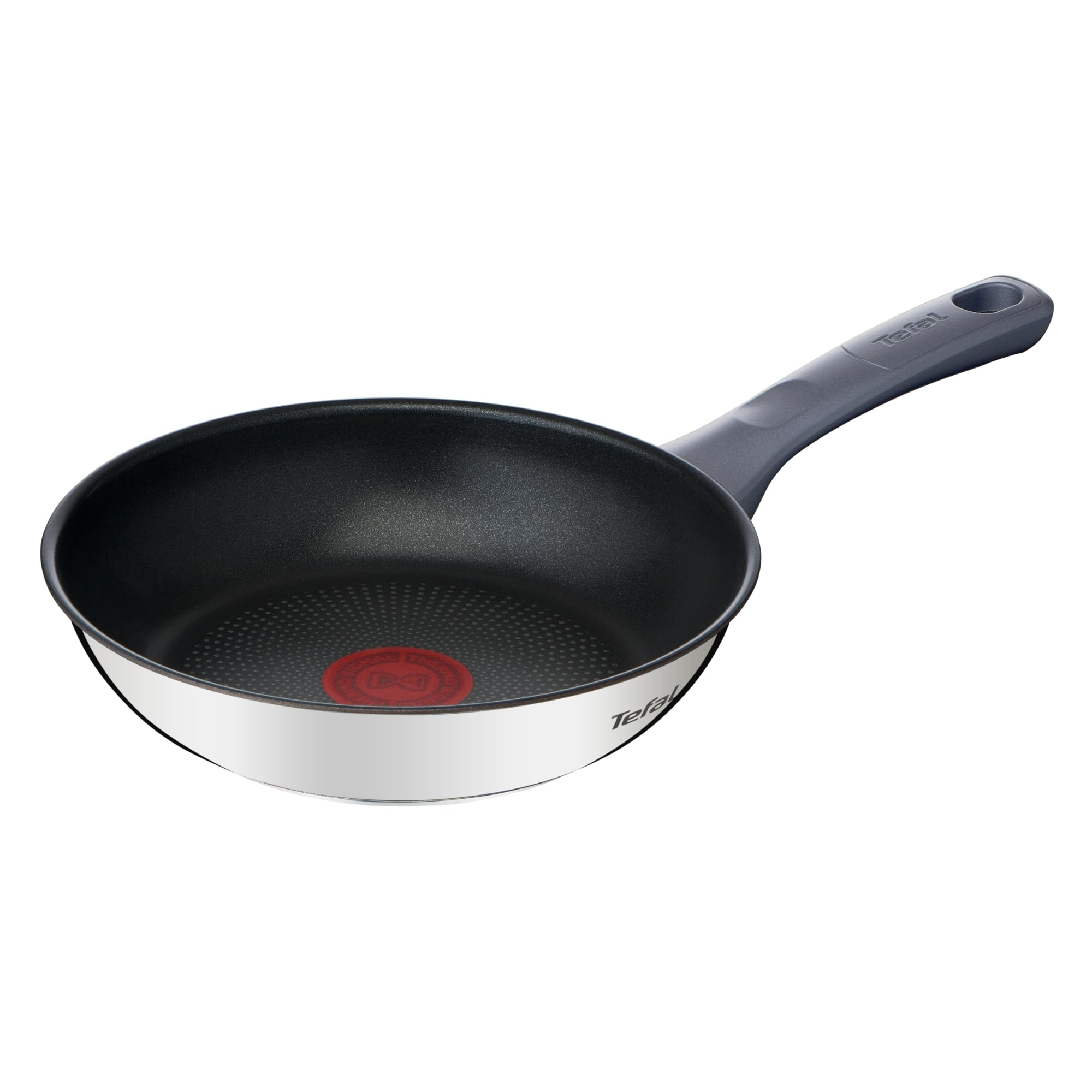 Tefal Daily Cook - Sartén de 20 cm, Apto inducción, antiadherente, revestimiento titanio, Thermo-signal, apto lavavajillas y horno
