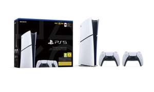 Playstation 5 Slim Digital D 1TB + 2º Mando Dualsense Blanco