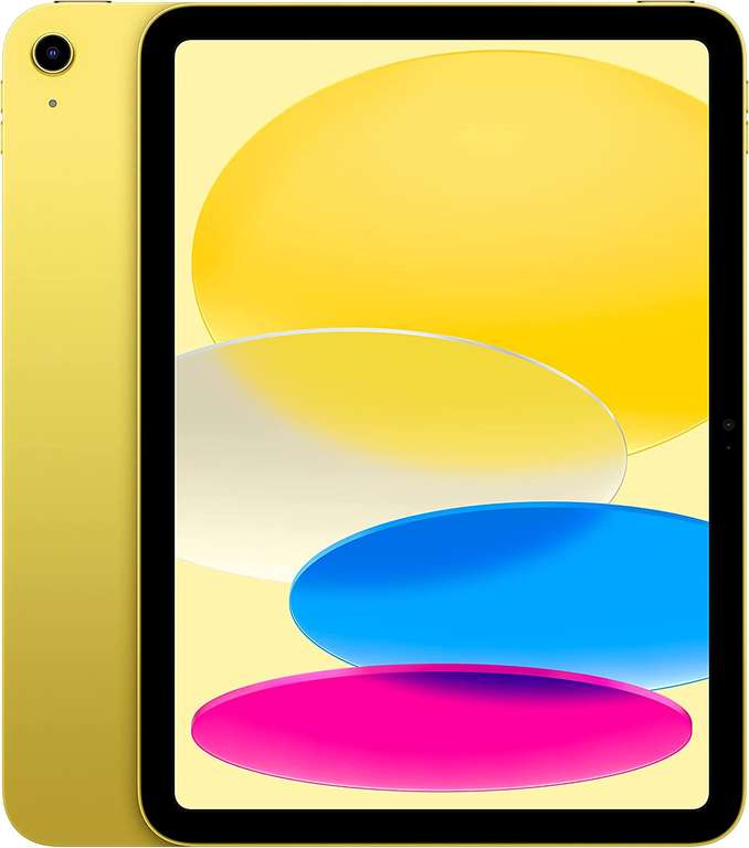 2022 Apple 10,9" iPad 10. Generación- 64 GB - Wi-Fi (Disponible en Amarillo y Plata)