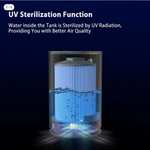 Humidificador ultrasónico 4 litros con control mediante APP Esterilizacion del agua mediante UV