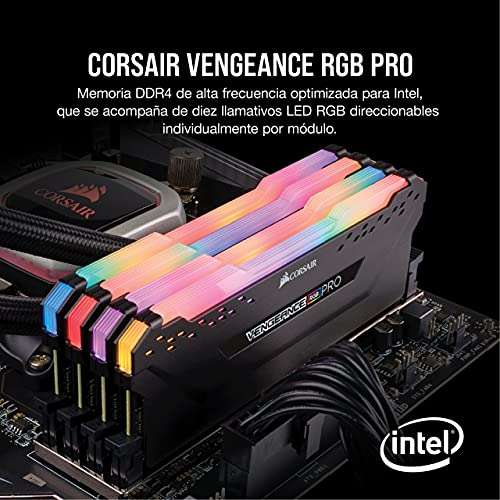 Corsair Vengeance RGB PRO 16 GB (2 x 8 GB) DDR4 3200 MHz C16 XMP 2.0