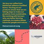 by Amazon Café en grano Caffè Intenso, 1 kg (2x500 g) - Certificado por Rainforest Alliance (Anteriormente marca Happy Belly)