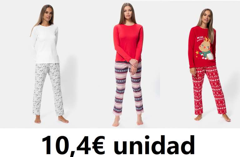 2ª Ud. -70% Pijamas Navideño (desde 6,5€ infantil o 8,4€ adulto la unidad!) "Ejemplos en descripción"