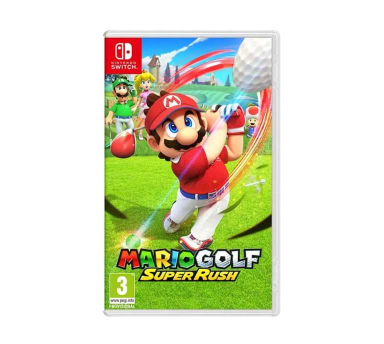 Nintendo Switch Mario Golf: Super Rush(Vendedor MediaMarkt)
