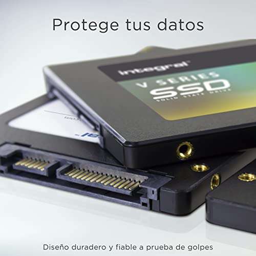 Integral V Series 500 GB SATA III 2.5 Disco Duro SSD Interno, hasta 520 MB/S de Lectura 470 MB/S de Escritura