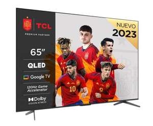 TV QLED 65" - TCL 65C649, 4K HDR Pro, HDMI 2.1, 120Hz, Google TV