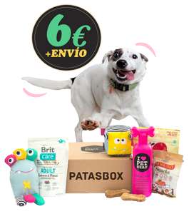 Patasbox - Caja sorpresa 5 productos para perro - 6€ + envío
