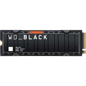 WD Black SN850X SSD 2TB M.2 2280 PCIe Gen4 NVMe Heatsink