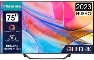 TV Hisense 75" 75A7KQ - 4K Ultra HD, QLED