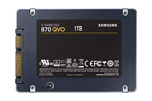 SAMSUNG 870 QVO SATA III 2.5" SSD 1TB 560 MB/s