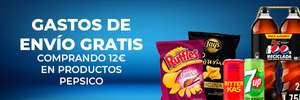 Envío gratis al comprar +12€ en productos PepsiCo en Dia.es