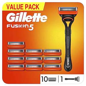 Gillette Fusion 5 Maquinilla de Afeitar Hombre + 11 Cuchillas de Recambio (Recambio a 2.72€)