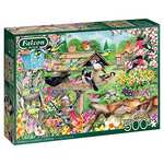 Puzzle de 500 piezas - Jardín de primavera