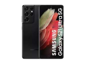 Móvil - Samsung Galaxy S21 Ultra 5G, Negro, 128GB, 12GB RAM, 6.8" Dynamic AMOLED 120Hz, Exynos 2100, 5000mAh