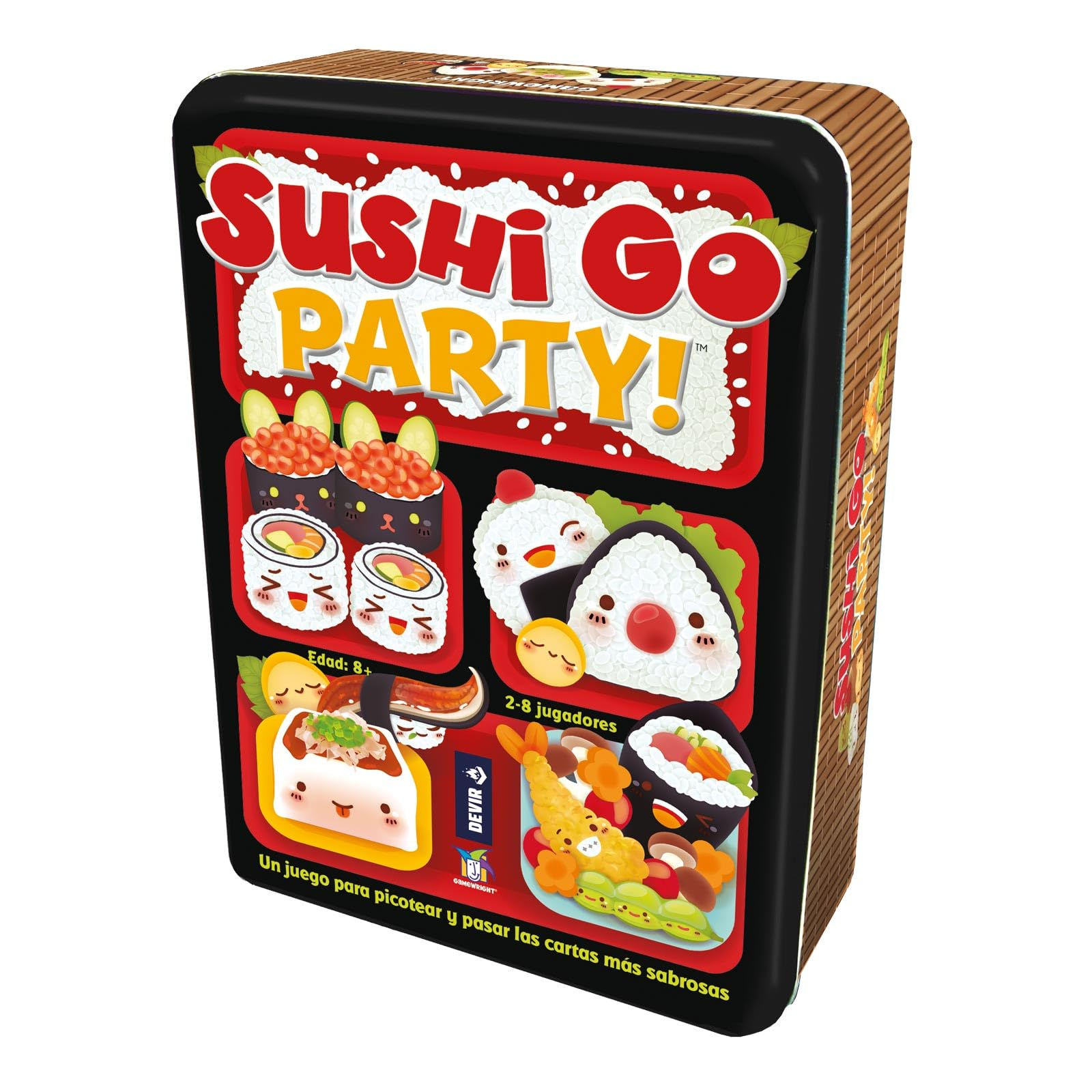 Devir - Sushi Go Party, Juego de Cartas