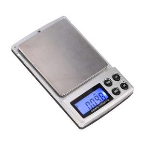 Mini báscula digital pesa micras desde 0,01 gramos hasta 1000 gramos