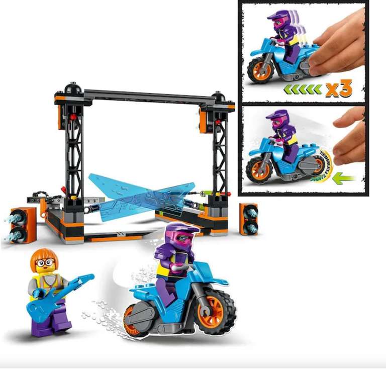 Lego Stuntz Acrobacias con espadas (60340)