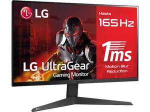 Monitor gaming - LG 24GQ50F-B, 23.8", Full-HD, 1ms, 165Hz, HDMI, DisplayPort (+ Amazon)