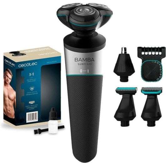 Cecotec Afeitadora Multigrooming 5 en 1 con Batería de Litio