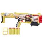 Nerf Transformers, Lanzador Bumblebee, Incluye 8 Dardos Elite, Acción de Bombeo