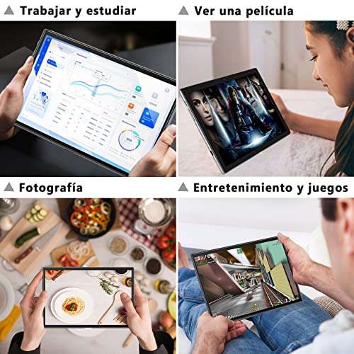 YESTEL Tablet 10 Pulgadas Android 11 Google GMS con 2.4G WiFi