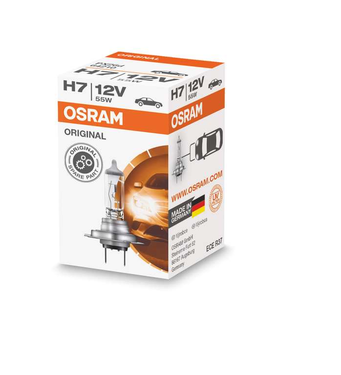 OSRAM ORIGINAL LINE Halógeno 12V, H7